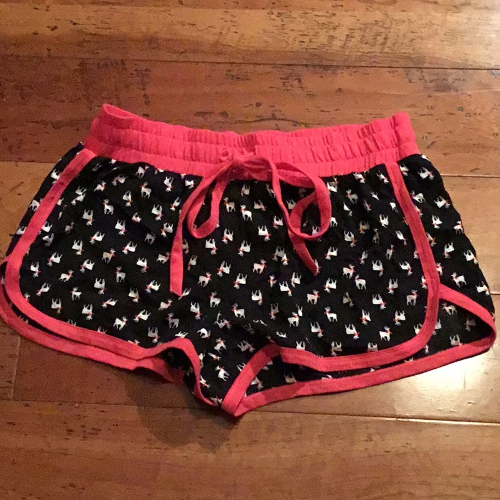 NWT Victoria’s Secret Christmas Sleep Shorts Small